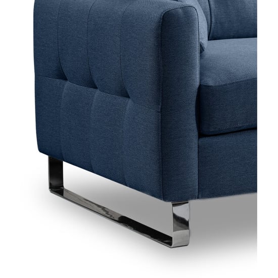 Furnilux Hera 2.5-zits bank donkerblauw | moderne slede-bank | stijlvol wooncomfort - Image 4