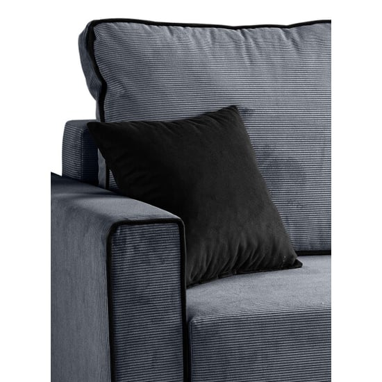 Furnilux Marti sofa bed l-shape rechts blauwgrijs | moderne hoekbank slaapbank - Image 2