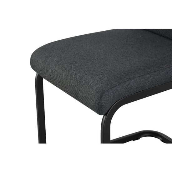 Furnilux Hanna stoel set van 2 in antraciet moderne design fauteuils - Image 2