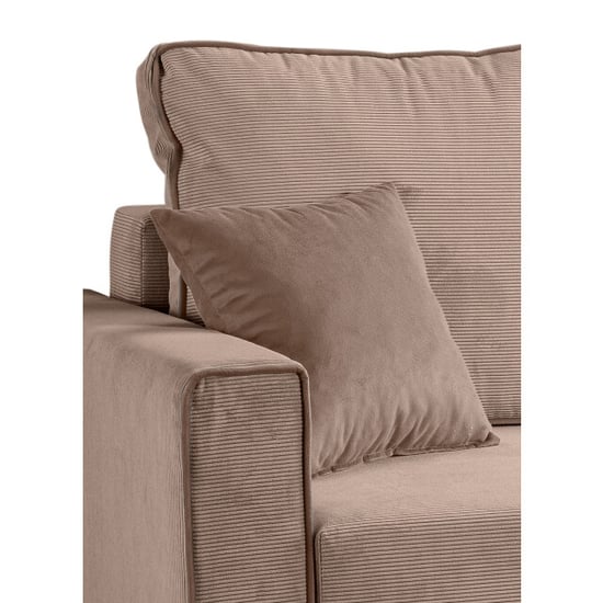 Furnilux Marti sofa bed l-shape rechts oud roze | moderne hoekbank | sofabed - Image 6