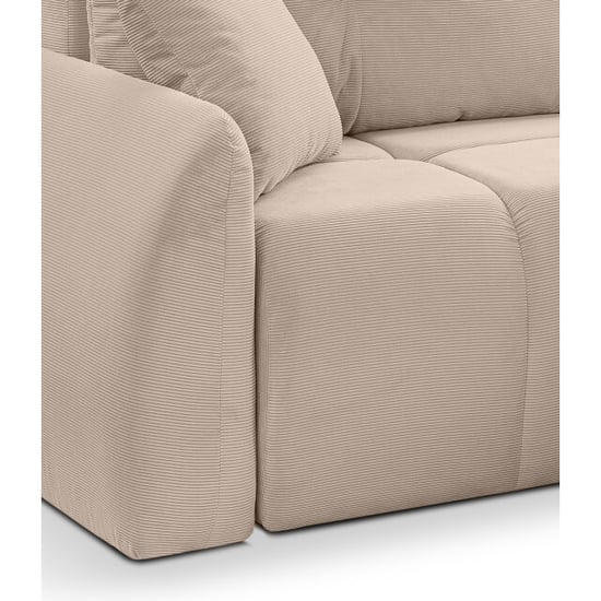 Furnilux Sancho hoekbank bed rechts beige | premium corduroy hoeksofa - Image 6