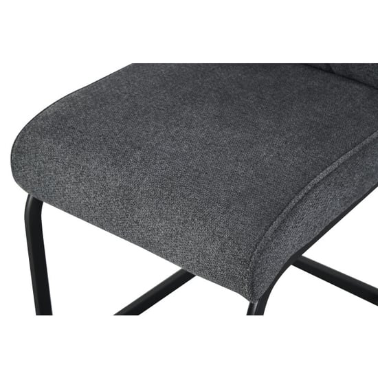 Furnilux Frieda schommelstoel set van 2 in antraciet moderne design fauteuils - Image 3