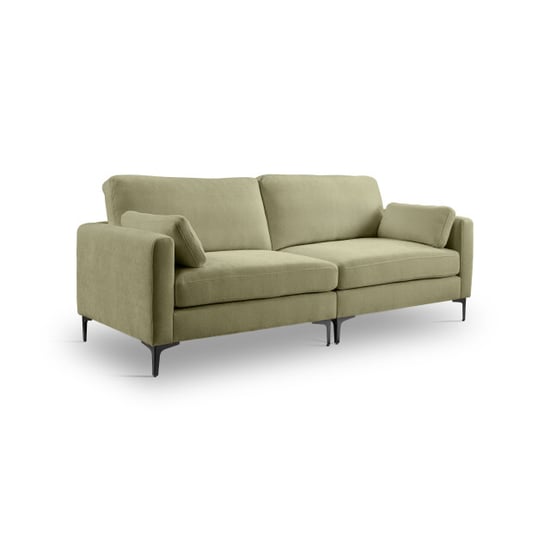 Furnilux Venti sofa 3.5 zits groen moderne woonbank met metalen poten - Image 1