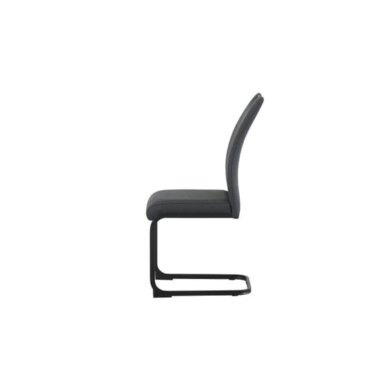 Furnilux Hanna stoel set van 2 in antraciet moderne design fauteuils - Image 5
