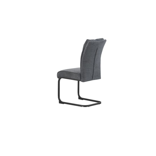 Furnilux Frieda schommelstoel set van 2 in antraciet moderne design fauteuils - Image 6