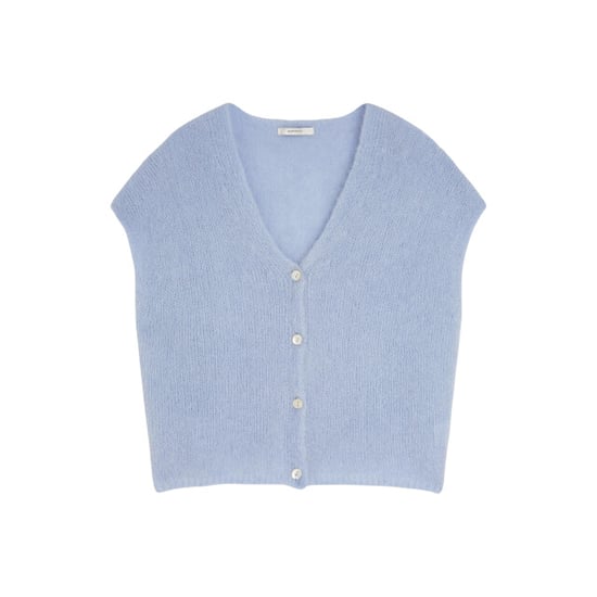 Summum Cardigan sleevles mohair knit 7s7975-70058 - Image 1