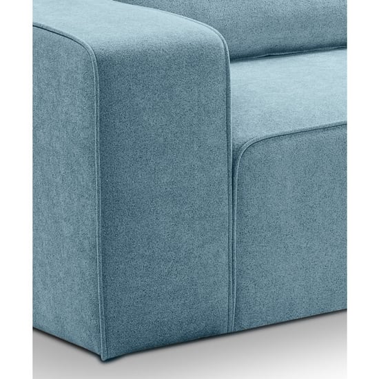 Furnilux Luxe hoekbank rechts lichtblauw | stijlvolle woonbank in trendy kleur - Image 3