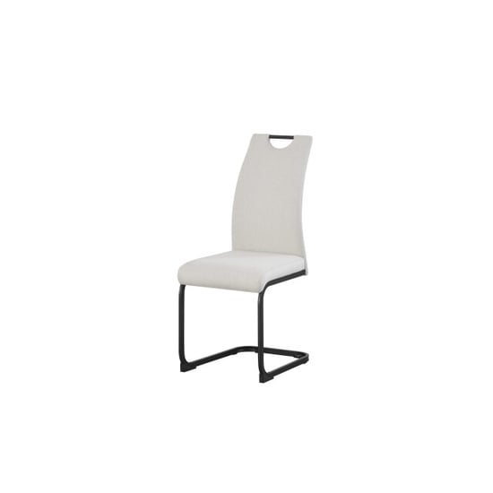 Furnilux Hanna stoel set van 2 in crème moderne design fauteuil - Image 4