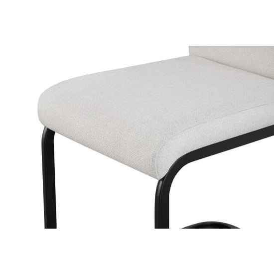 Furnilux Hanna stoel set van 2 in crème moderne design fauteuil - Image 6