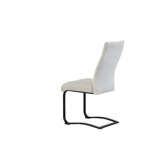Furnilux Leni eetkamerstoel set van 2 in crème moderne fauteuil met pocketvering - Image 4