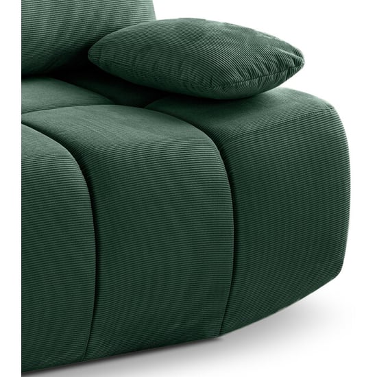 Furnilux Lauder 2-zits sofa bed in smaragdgroen corduroy | duurzaam & comfortabel - Image 2