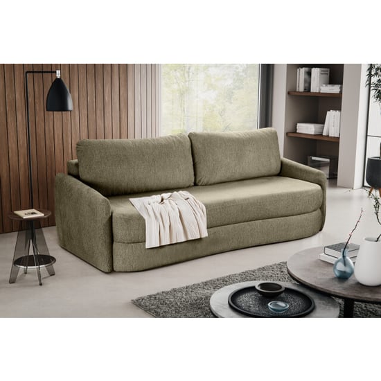 Furnilux Groene diana 3-zits sofa bed moderne sofa met slaapfunctie - Image 6