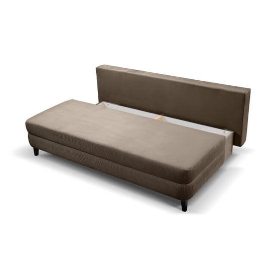 Furnilux Sorto sofa bed 2.5 zits bruin-beige | moderne slaapbank voor gasten - Image 3
