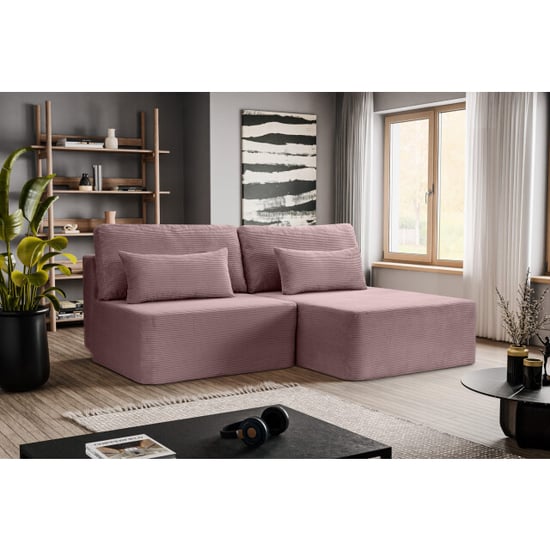 Furnilux Amsterix sofa bed l-shape rechts oud luxe hoekbank slaapbank - Image 4