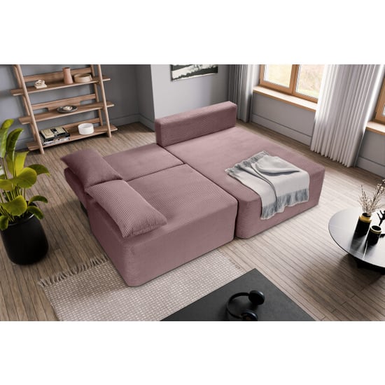 Furnilux Amsterix sofa bed l-shape rechts oud luxe hoekbank slaapbank - Image 5