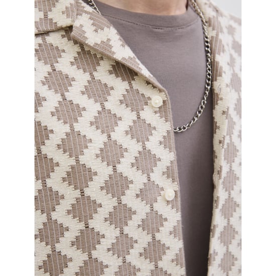 Jack & Jones Jorsummer luke texture resort shirt - Image 3