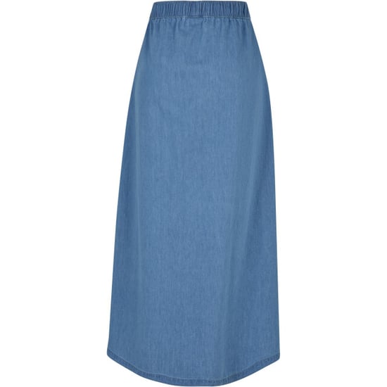Urban Classics Dames denim lichtgewicht wijde maxi rok - Image 3