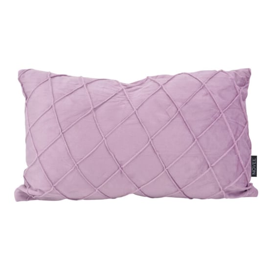 NOVÉE Velvet cross lila kussenhoes | 30x50 cm | velvet/polyester - Image 1