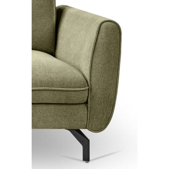 Furnilux Toronto l-shape bank links groen moderne groene loungesofa - Image 3