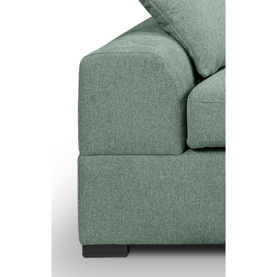 Furnilux Veda l-vormige sofa rechts petroleumblauw | moderne loungebank met textiel - Image 2