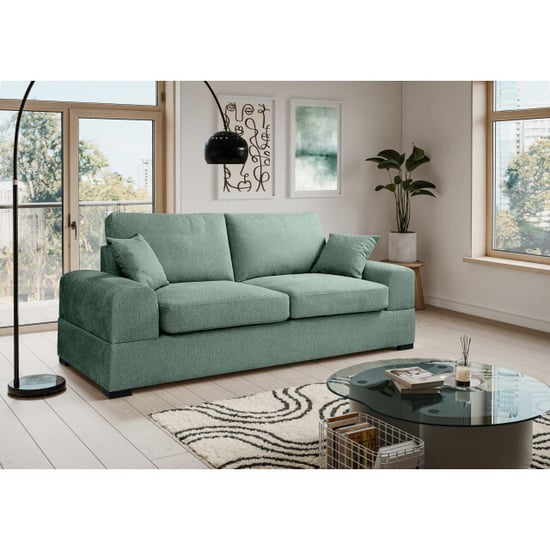 Furnilux Petrol 3-zits bank veda moderne textiel bank voor woonkamer - Image 3