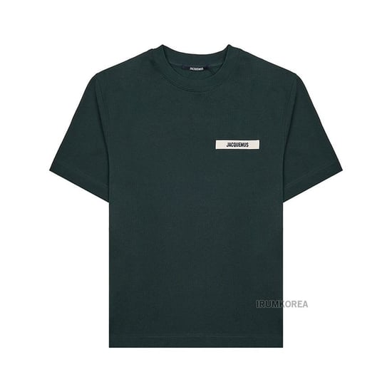 Jacquemus Gros grain Logo-Patch T-shirt - Image 1