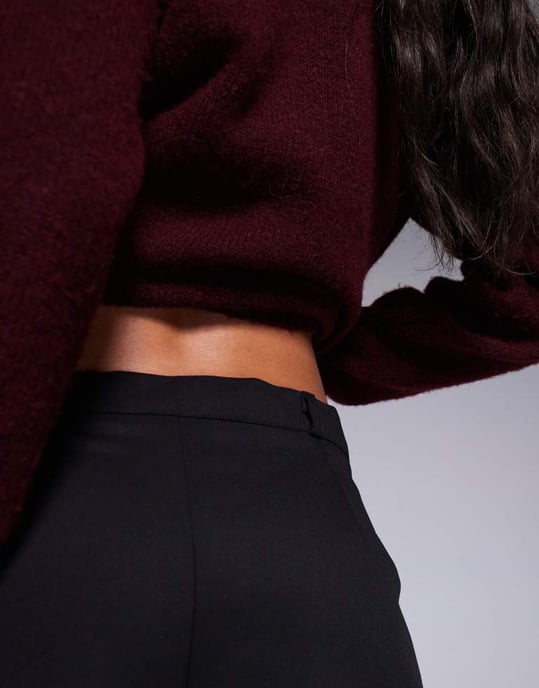 ASOS DESIGN skräddarsydd mikroshorts i svart - Image 3