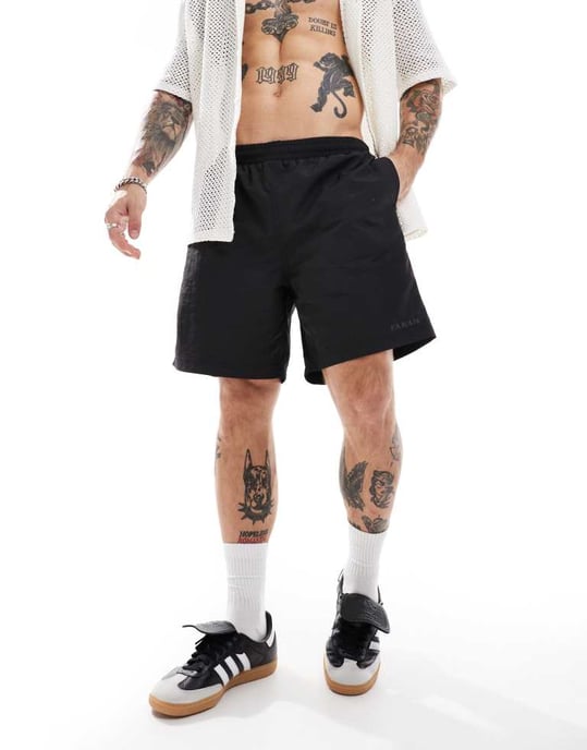 Farah edgar swim shorts in black - Image 3