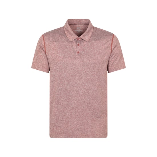 Mountain Warehouse Heren Deuce IsoCool Poloshirt (Roest) - Image 1