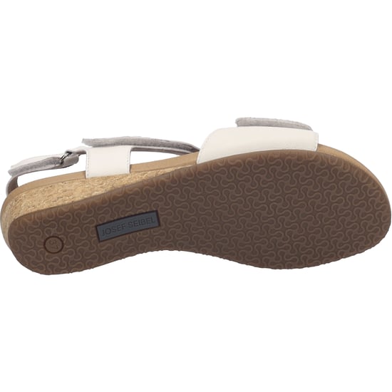 JOSEF SEIBEL Dames Sandaal Fleur 01 in wit - Image 5