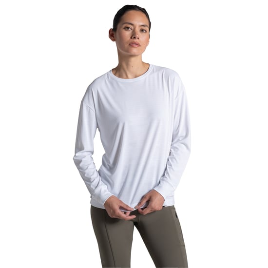 Craghoppers Dames Nosilife Langsleeve T-shirt (Wit) - Image 3