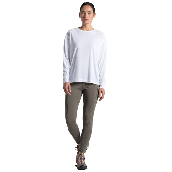 Craghoppers Dames Nosilife Langsleeve T-shirt (Wit) - Image 4