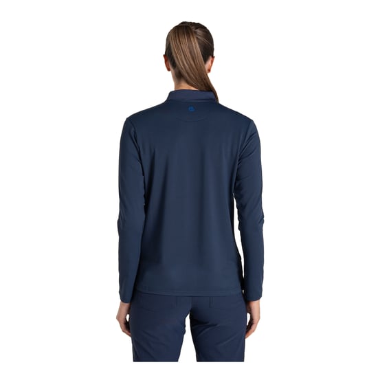 Craghoppers Dames/Dames Thornbury Nosilife Golf Poloshirt met lange mouwen (Blauwe Marine) - Image 2