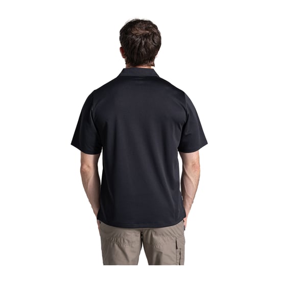 Craghoppers Heren Expert Basecamp Wicking Poloshirt (Zwart) - Image 2