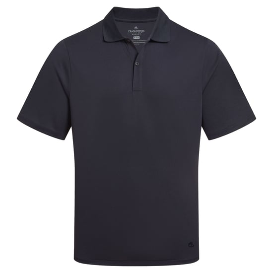 Craghoppers Mens Expert Basecamp Wicking Polo Shirt (Dark Navy) - Image 1