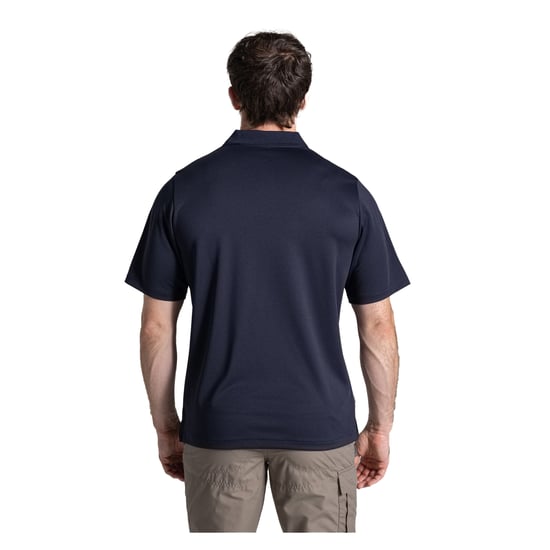 Craghoppers Mens Expert Basecamp Wicking Polo Shirt (Dark Navy) - Image 2