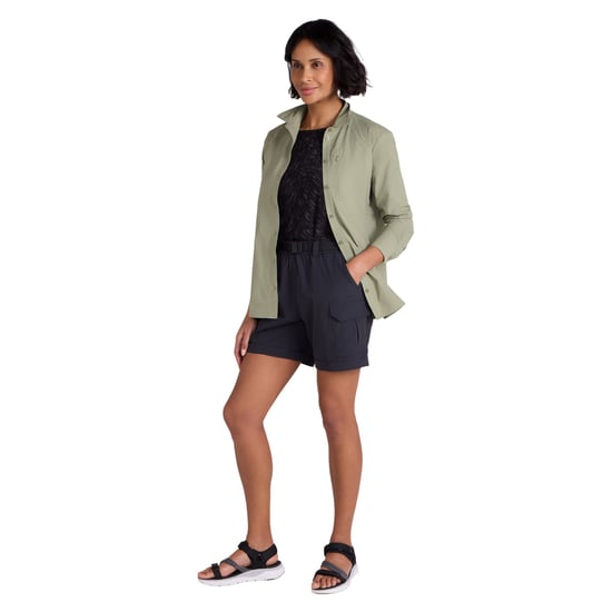 Mountain Warehouse Dam Stellar Ripstop Vandring Cargo Shorts (Svart) - Image 3