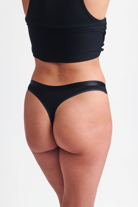 3 Pack Super Soft Cotton Heritage Patch Thong - Image 3