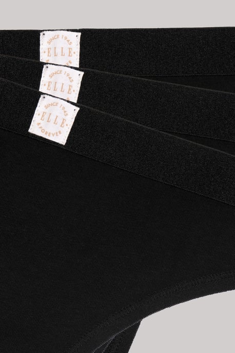 3 Pack Super Soft Cotton Heritage Patch Thong - Image 4