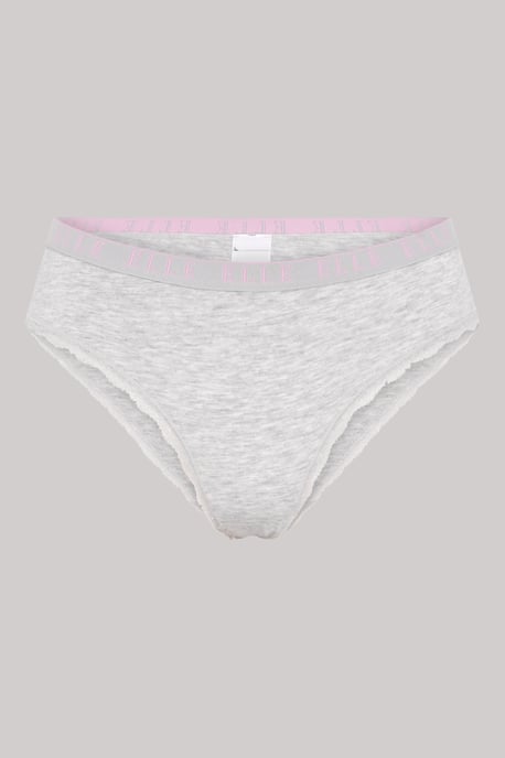 Multi Pack (3) Cotton Lace Trim Tipped Brazilian - Image 4