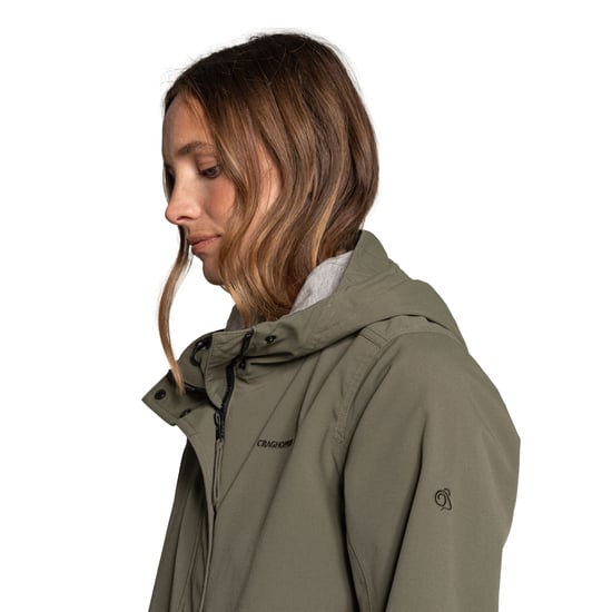 Craghoppers Womens/Ladies Maryam Waterproof Jacket (Dark Sage) - Image 3