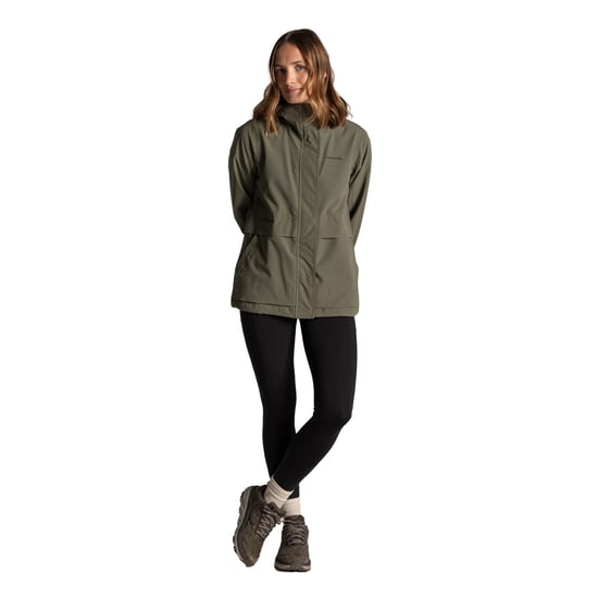 Craghoppers Womens/Ladies Maryam Waterproof Jacket (Dark Sage) - Image 4