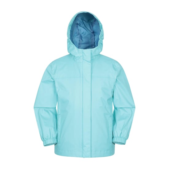Mountain Warehouse Torrent waterdichte jas voor kinderen (Donker groenblauw) - Image 1