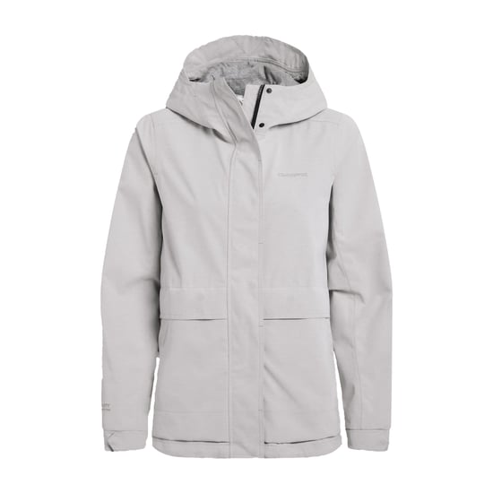 Craghoppers Womens/Ladies Maryam Waterproof Jacket (Oyster) - Image 1