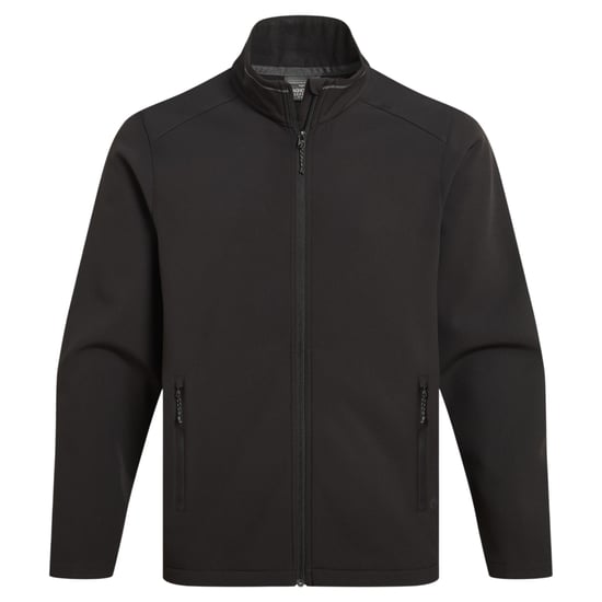 Craghoppers Mens Expert Basecamp II Soft Shell Jacket (Black) - Image 1