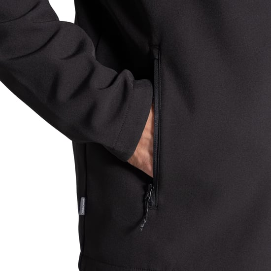 Craghoppers Mens Expert Basecamp II Soft Shell Jacket (Black) - Image 4