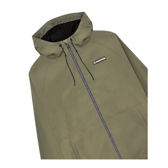 Lambretta Mens Ripstop Hooded Jacket (Khaki) - Image 3