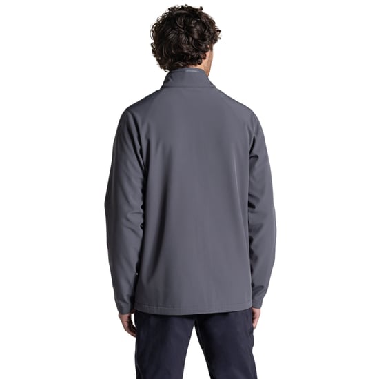 Craghoppers Mens Expert Basecamp II Soft Shell Jacket (Carbon Grey) - Image 2