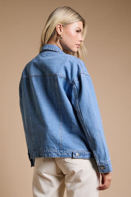 Oversized Denim Jacket - Image 3