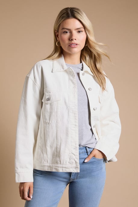 Oversized Denim Jacket - Image 1